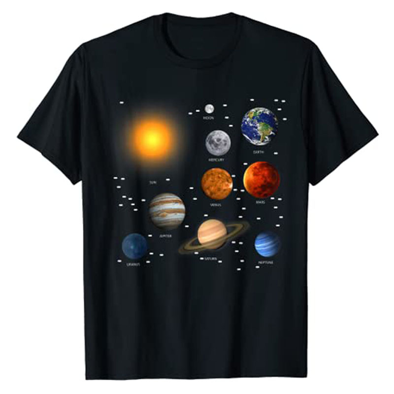 Hobby Is Science - 科学的な教育用Tシャツ,半袖ブラウス,ホビーギフト用の天文学のトップス
