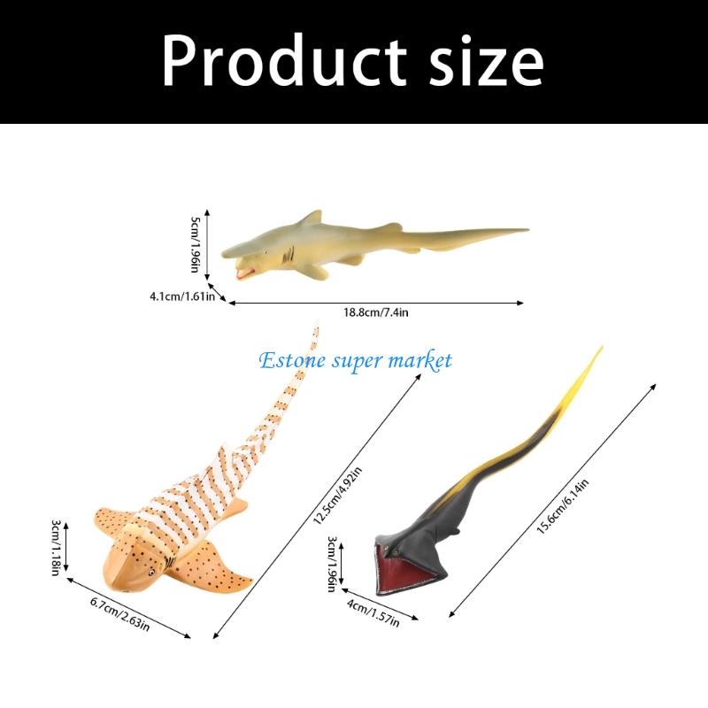 090B ウツボモデルリアルな海の生き物のおもちゃ子供やコレ - Science Exhibition Models のレビューと価格
