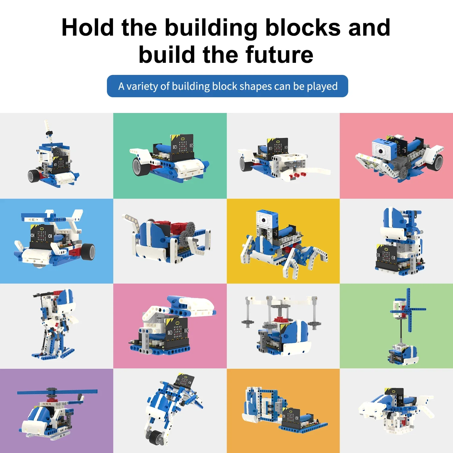 BBC Microbit V2 ビルディングブロックロボット - Science Kit のレビューと価格