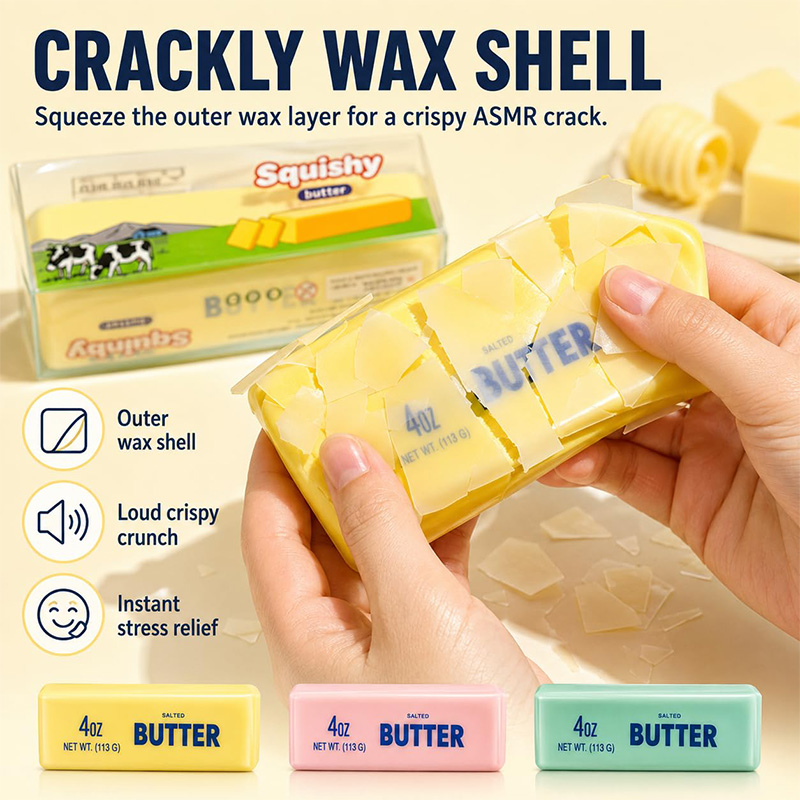 クリスピーワックスバタースクイッシー ピンク 長持ちする圧力 - Crystal Growing Kit のレビューと価格