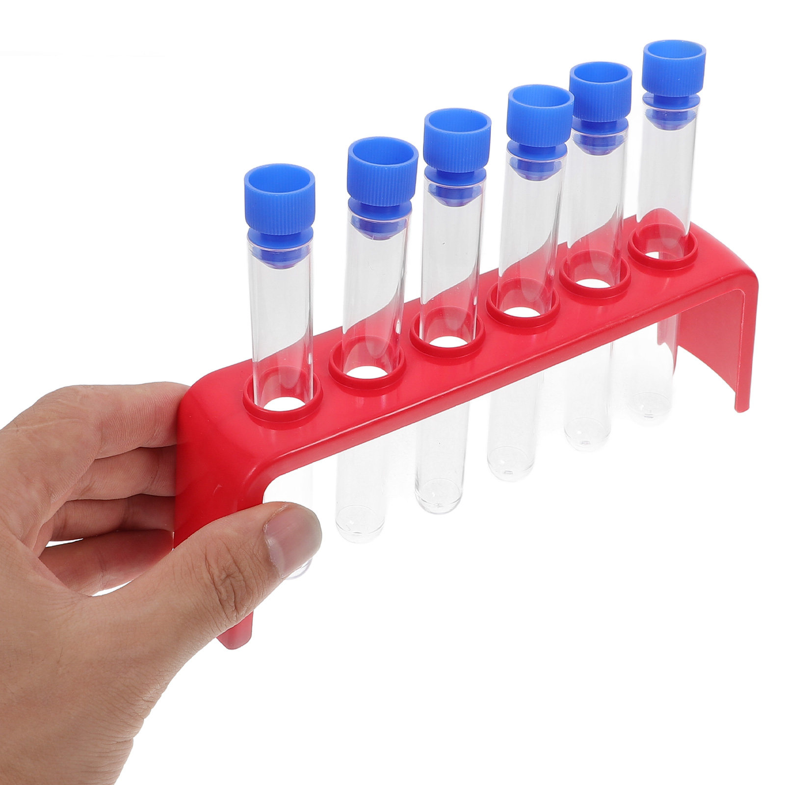 6個入り科学実験セット プラスチック試験管ホルダーラック キ - Science Kit のレビューと価格
