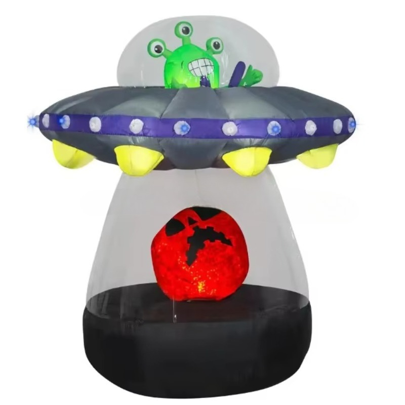 天井科学展示ホールは、膨張式のエイリアン飛行円盤モデル、巨大 - Science Exhibition Models のレビューと価格