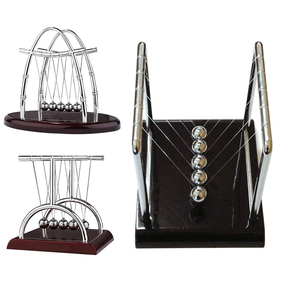 物理学バランスボールモデル、家の装飾、早期教育ツール、学校の - Newton Cradle Large のレビューと価格