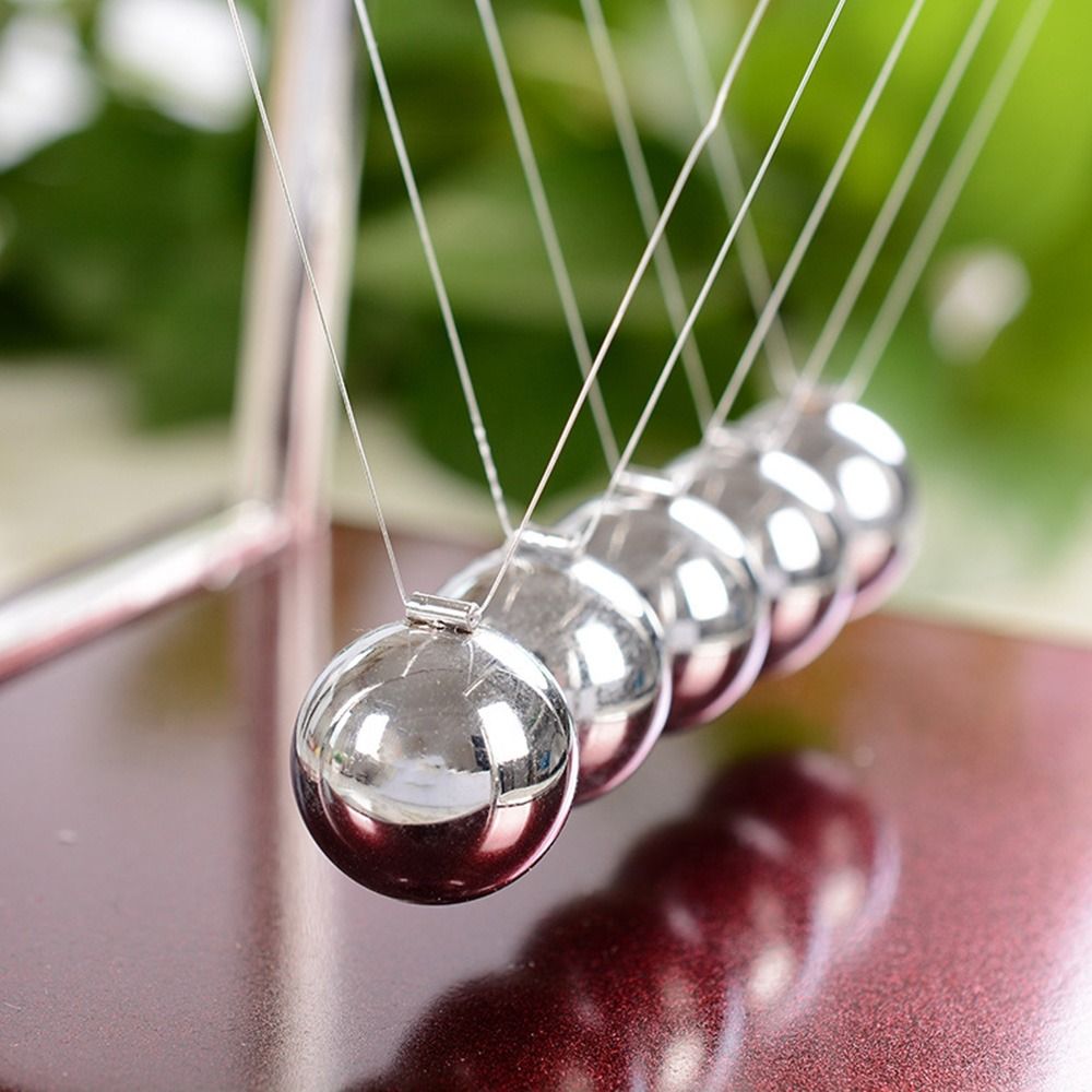 物理学バランスボールモデル、家の装飾、早期教育ツール、学校の - Newton Cradle Large のレビューと価格