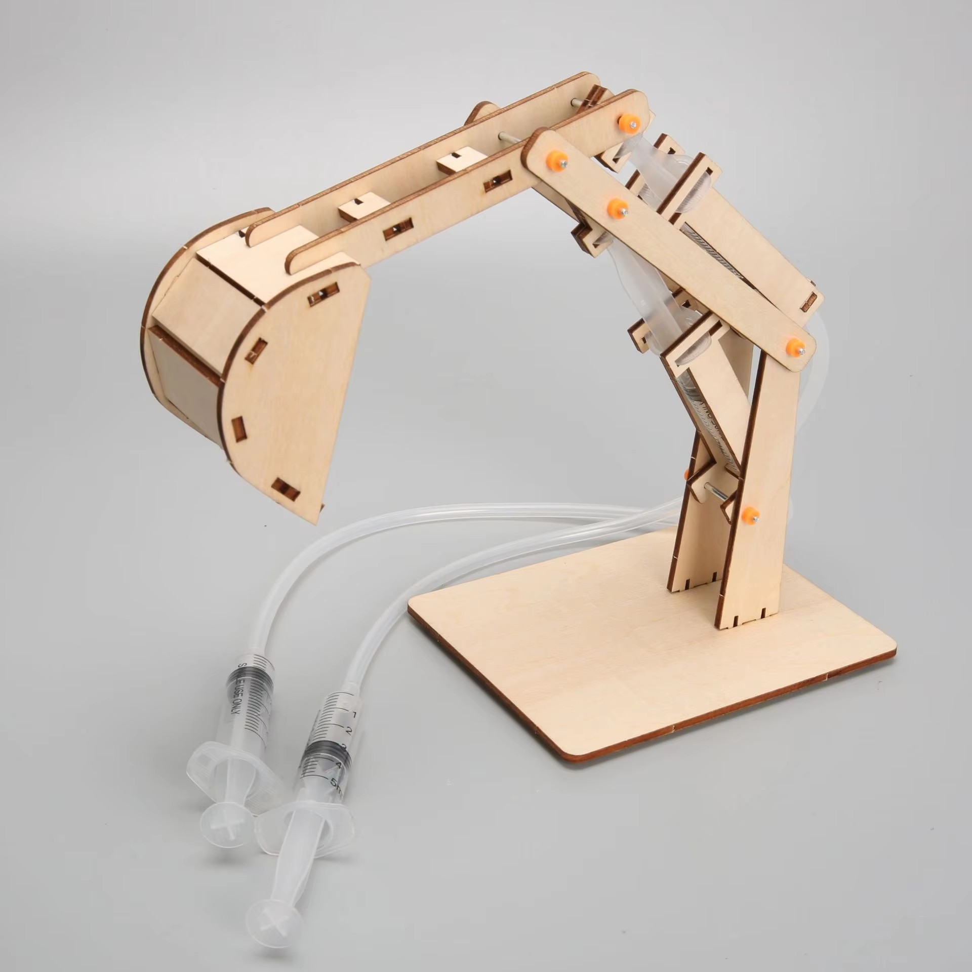 楽しいSTEM DIY科学キット 木製油圧ショベルモデル 手 - Hobby Is Science のレビューと価格