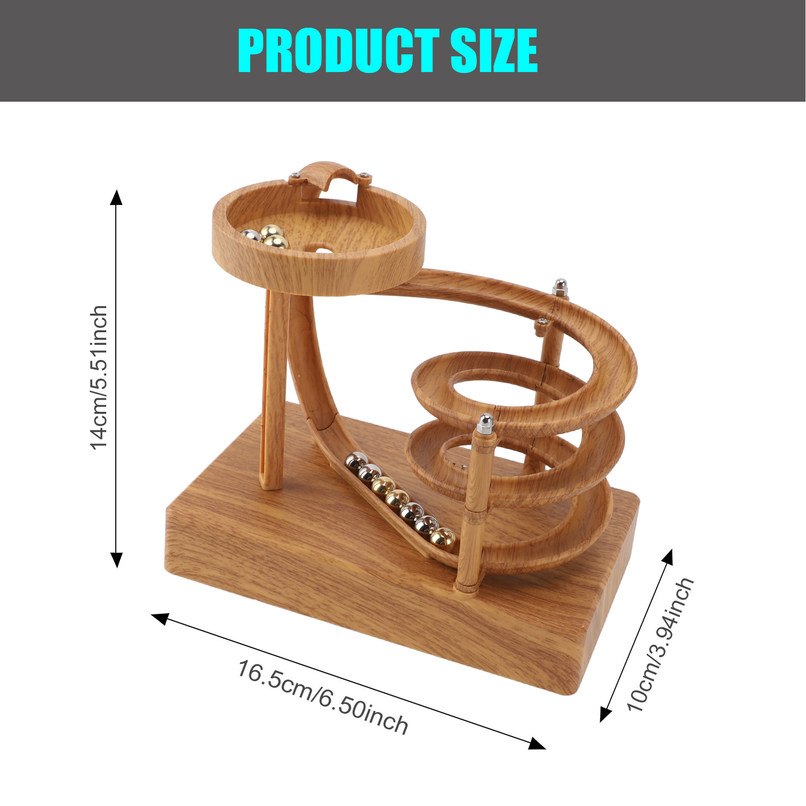 回転する永久運動機械 絶妙な芸術 永久運動機械の装飾 装飾品 - Newton Cradle Large のレビューと価格