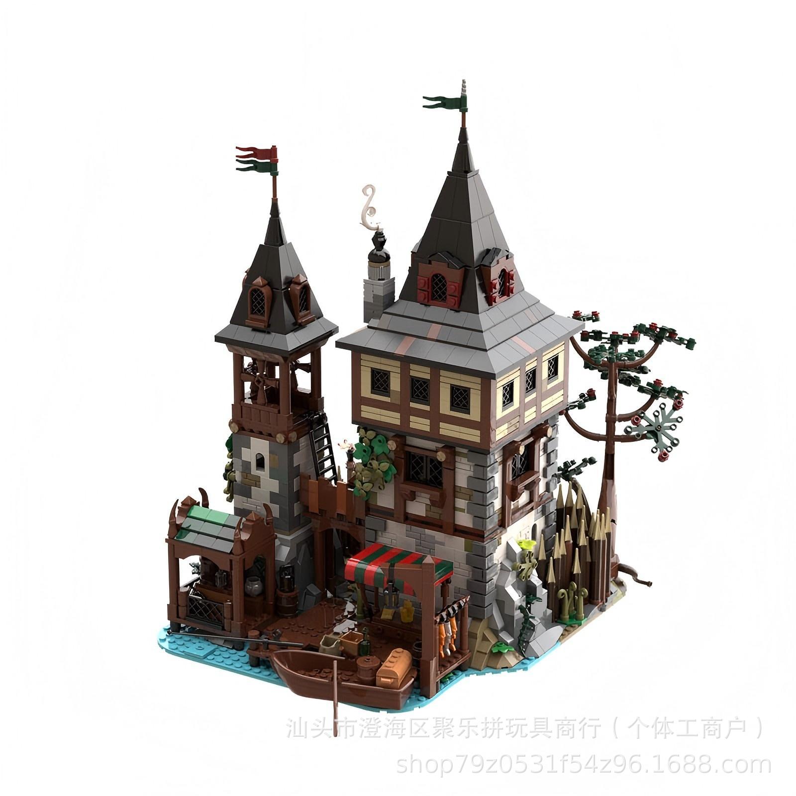 MOC ベアキング城モザイクビルディングブロック教育玩具子供 - Hobby Is Science のレビューと価格
