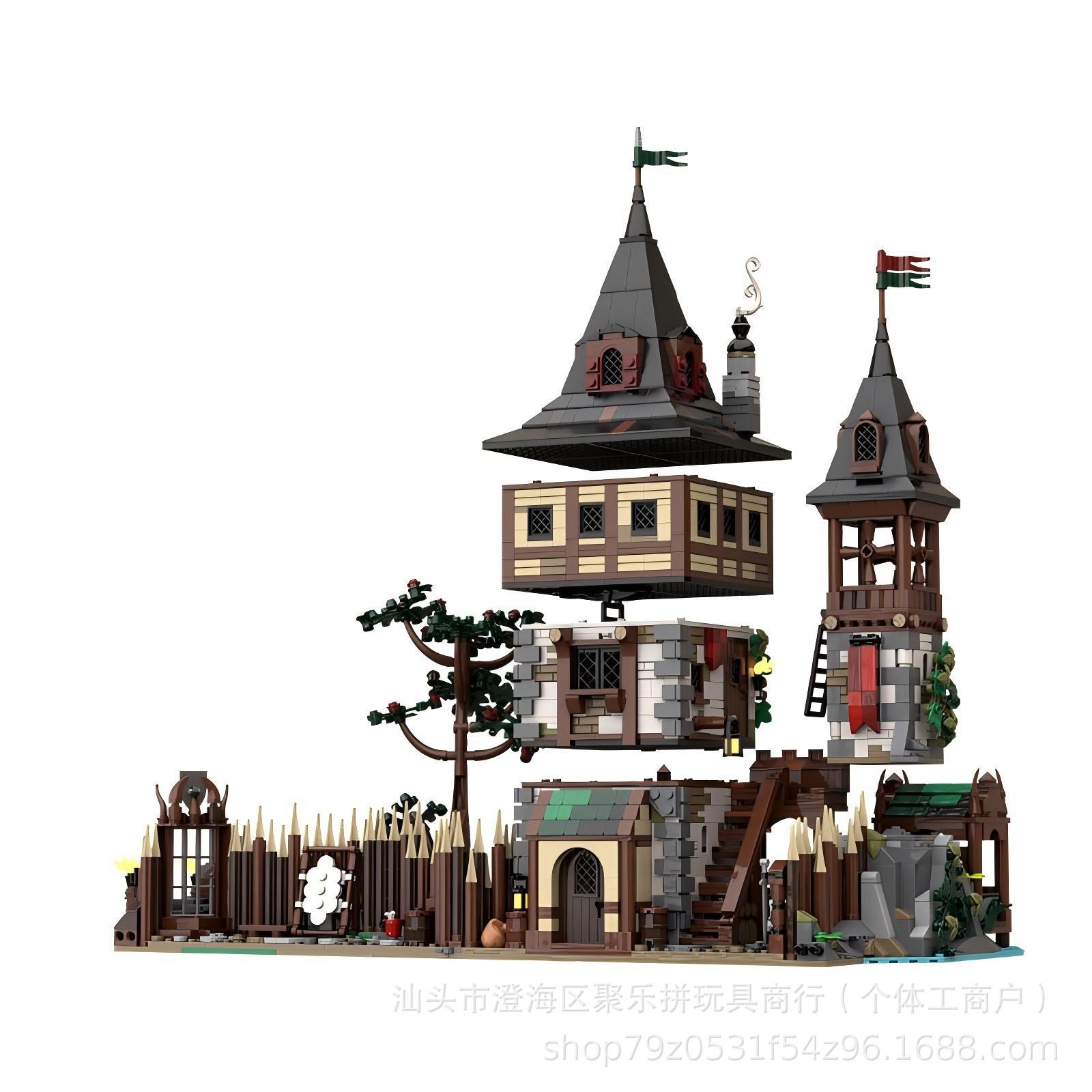MOC ベアキング城モザイクビルディングブロック教育玩具子供 - Hobby Is Science のレビューと価格