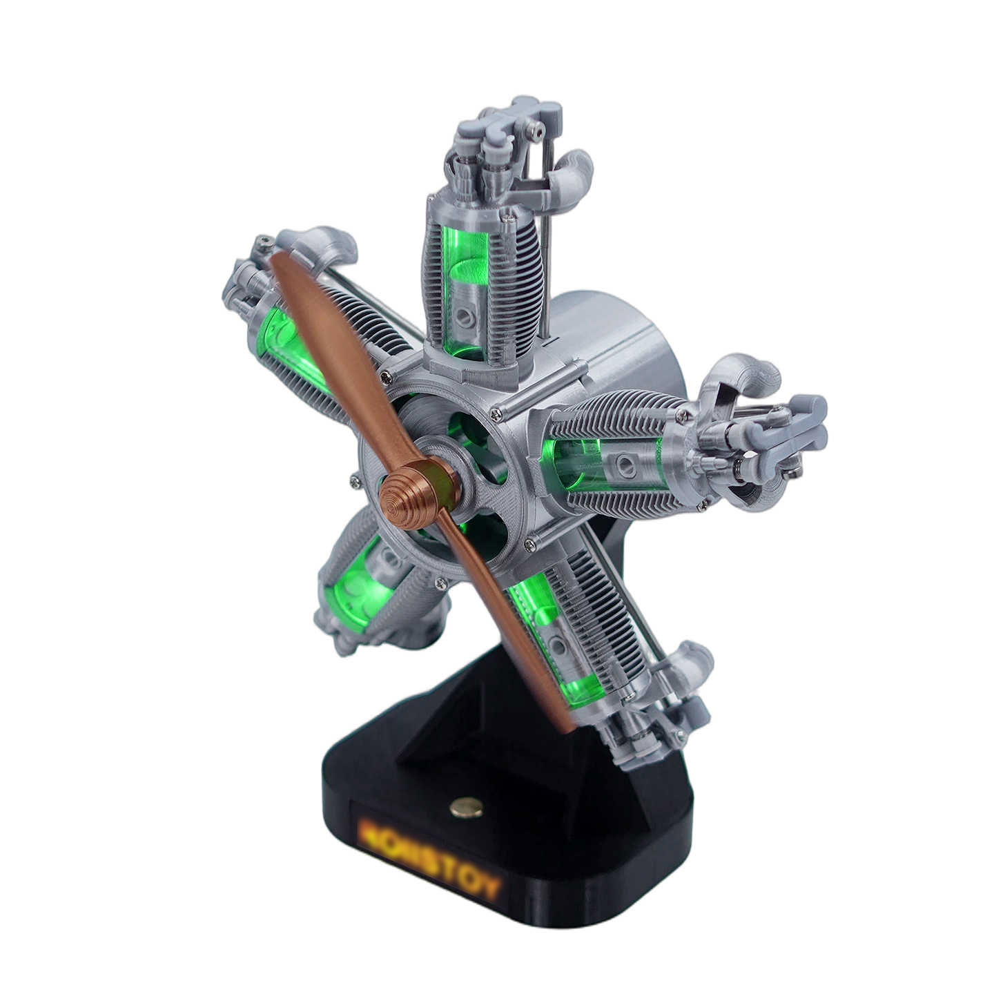 1:5スケール 5気筒4ストロークラジアルエンジンモデル 3 - Hobby Is Science のレビューと価格