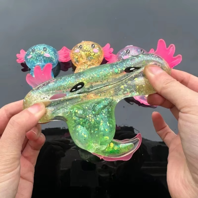 カラフルなサラマンダーモルトースフィジェットトイ、柔らかい麦 - Crystal Growing Kit のレビューと価格