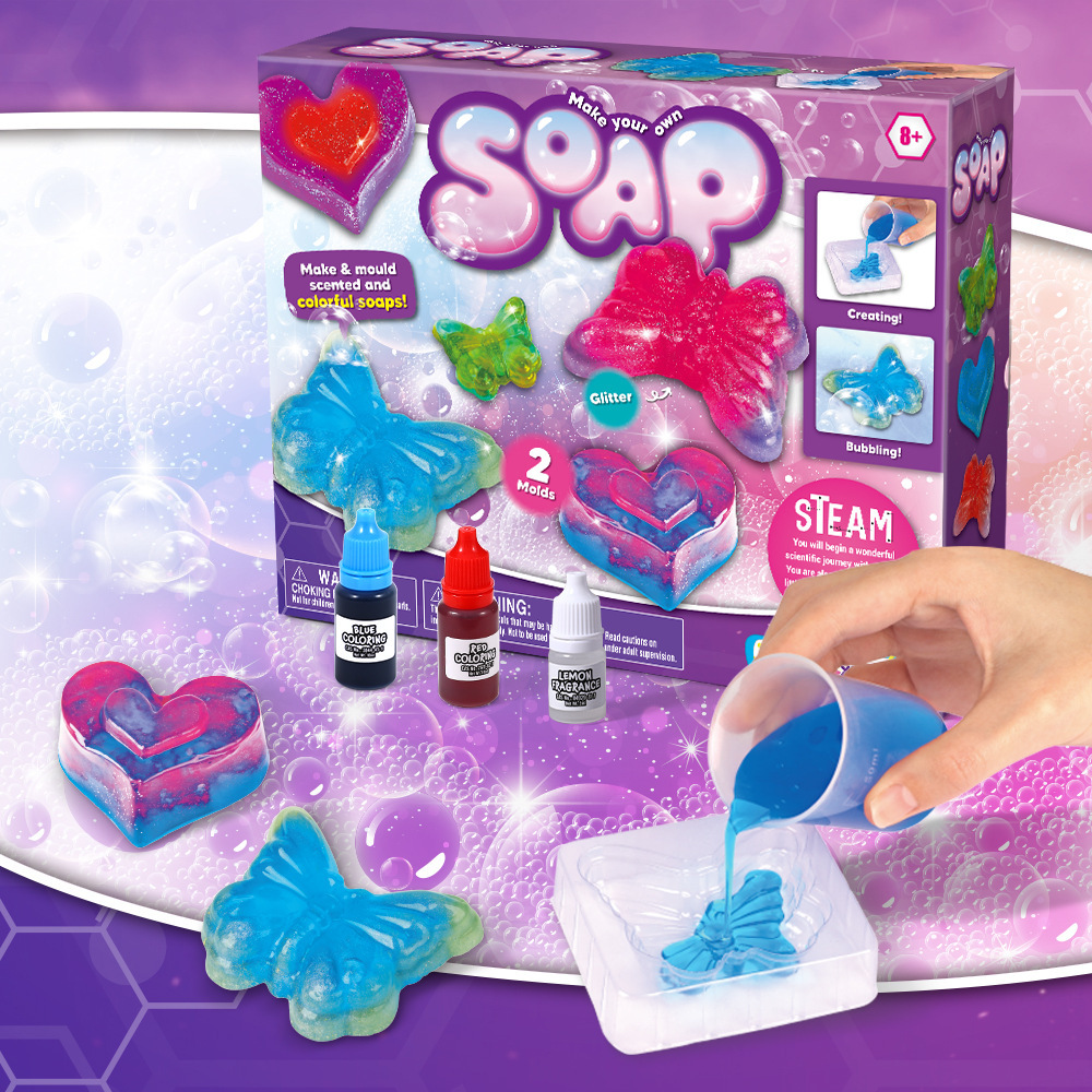 DIY石鹸作りキット STEM科学実験セット 知育玩具 手作 - Science Kit のレビューと価格